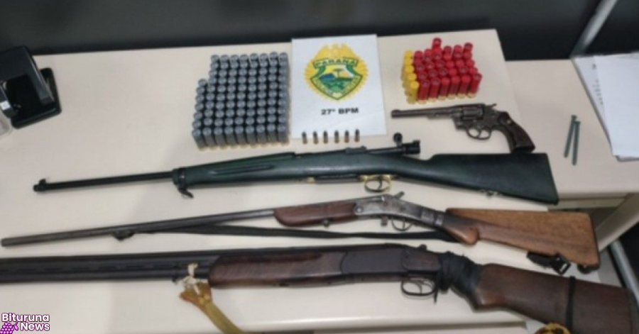 Homem é preso portando arma de fogo e confessa comércio ilegal em Bituruna