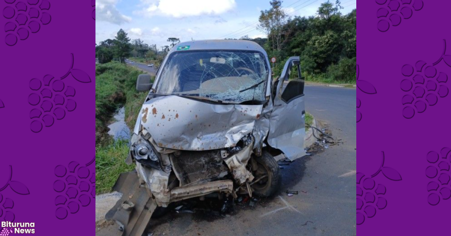 Acidente entre três veículos deixa feridos na BR-476, em União da Vitória