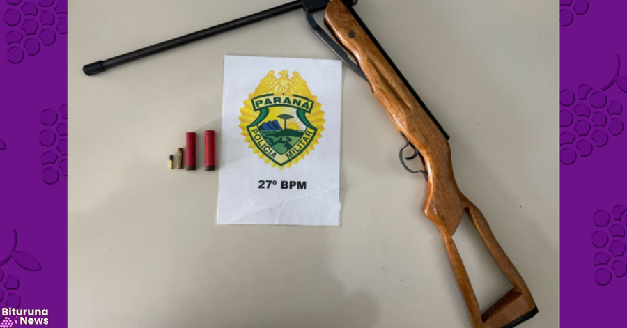 Filho é preso por agredir mãe idosa e manter arma ilegal em General Carneiro