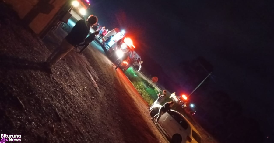 Acidente na BR-153 deixa feridos em Rebouças