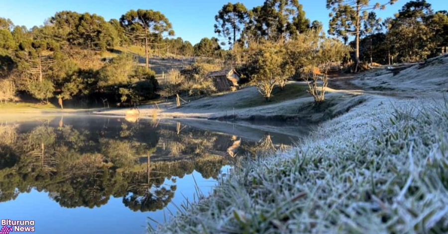 Simepar prevê geada e temperaturas negativas em cidades do Paraná