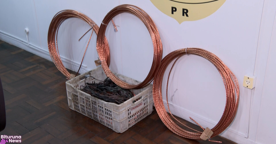 Funcionários terceirizados da Copel são presos por furto de cabos de cobre em Curitiba