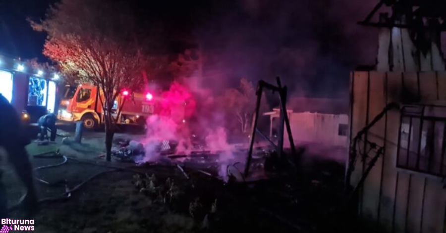 Três casas incendiadas em Porto União; polícia investiga suspeita de crime