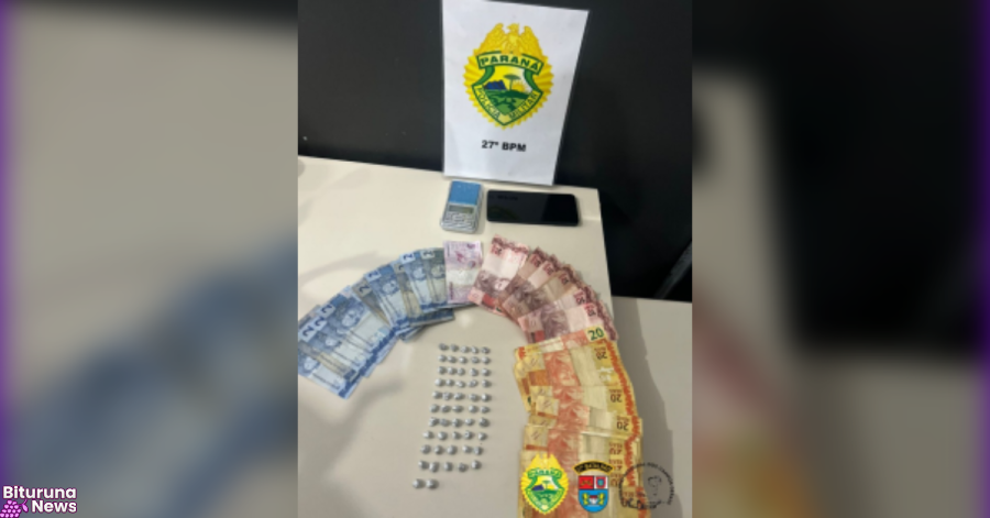 Mulher é presa ao tentar usar menor para esconder 52 pedras de crack em União da Vitória