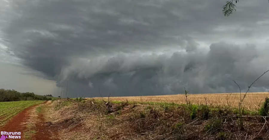 Ciclone extratropical vai trazer chuva e risco de temporais ao Paraná a partir desta quarta