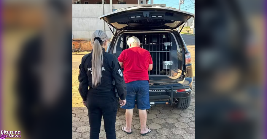 Idoso é preso com mais de 20 mil fotos de exploração sexual infantil em Campina do Simão, na região de Guarapuava