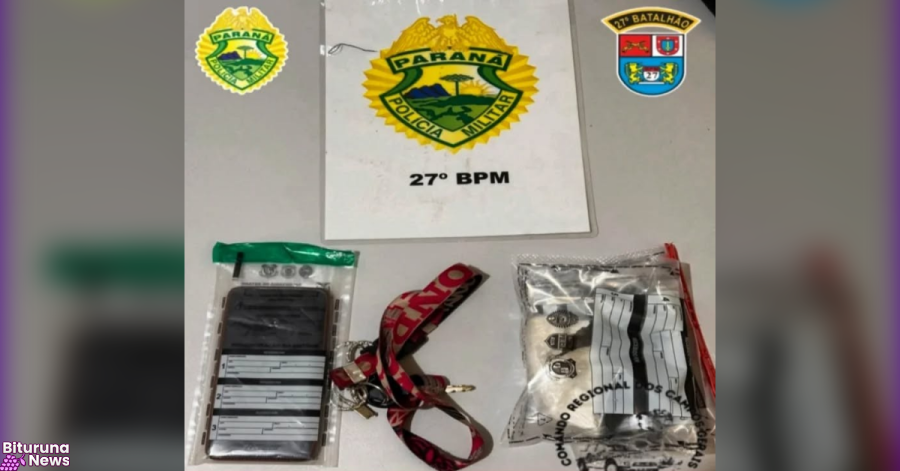 Bituruna tem dois presos em um só sábado: um por mandado judicial, outro com cocaína na PR-170