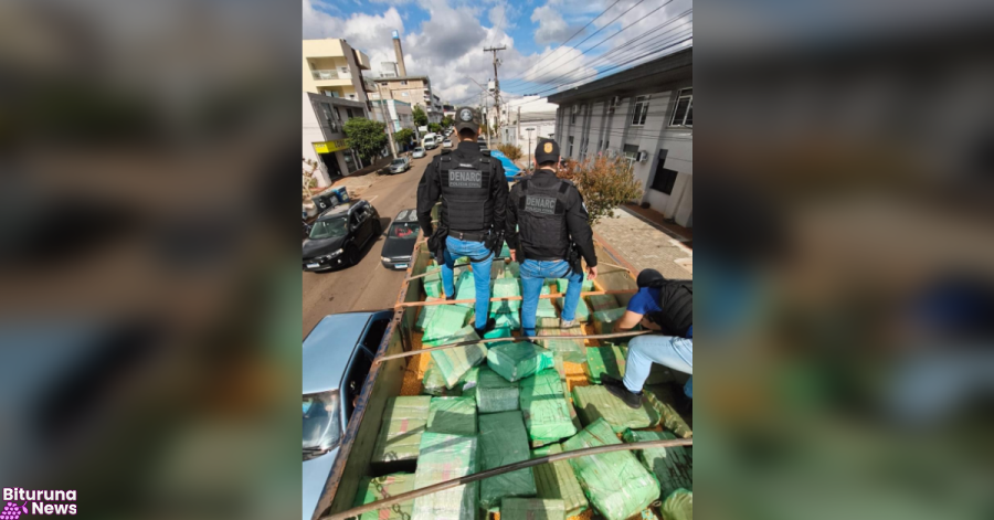 Casal que escondeu maconha em carga de milho rodou 900 km antes de ser preso em Palmas