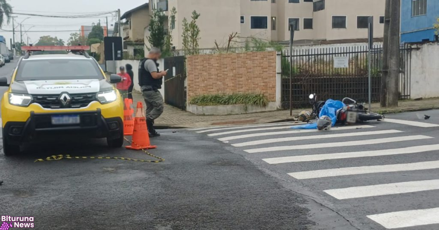 Jovem morre e adolescente fica ferida em grave acidente em Irati