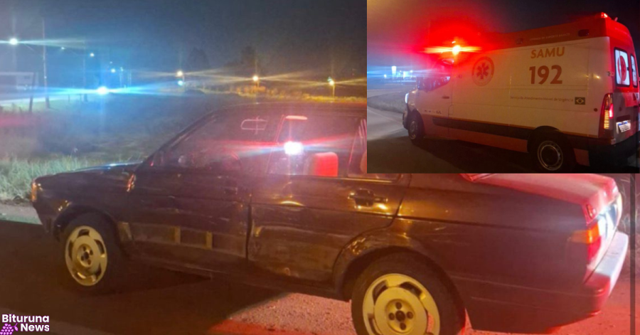 Mulher morre após acidente envolvendo ambulância do Samu e carro em Pinhão