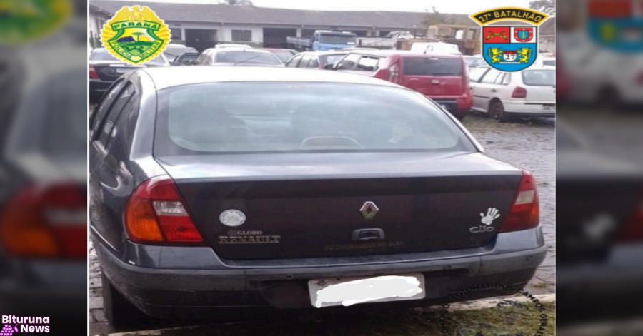 PM apreende carro clonado em União da Vitória