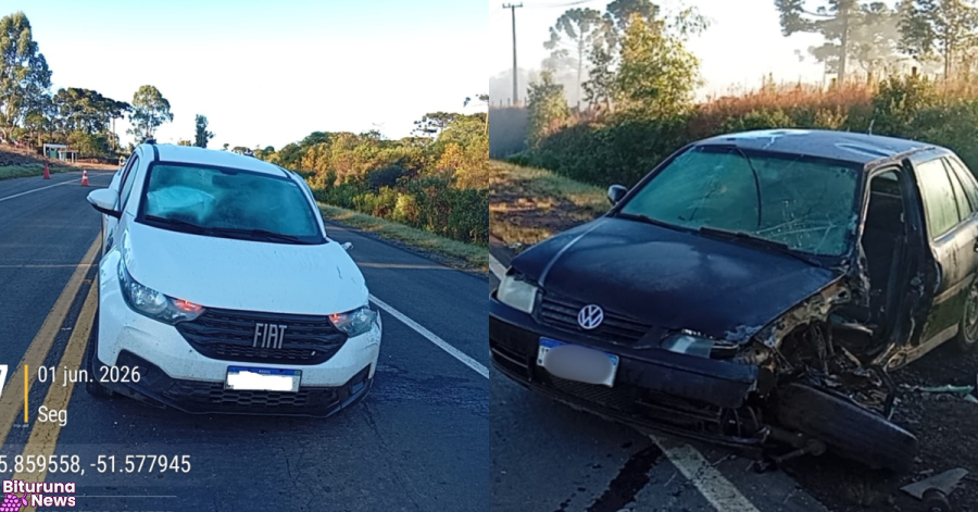 Idoso fica gravemente ferido em acidente na PR-170, em Pinhão