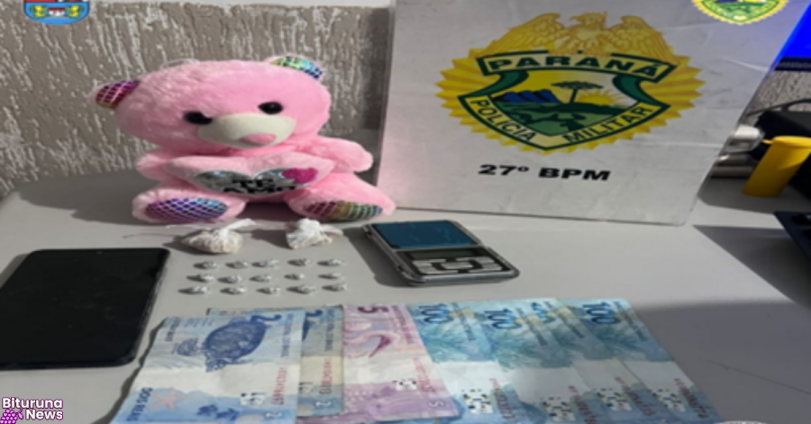 ROTAM prende mulher por tráfico de drogas após flagrante em União da Vitória