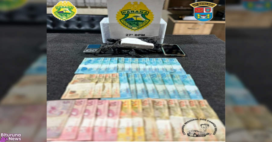 ROTAM prende suspeito por tráfico de drogas em União da Vitória