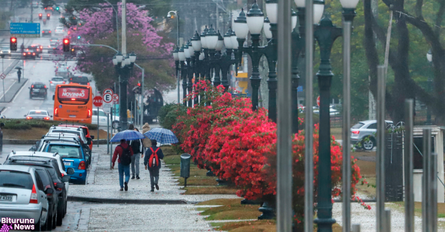 Julho terá chuva acima da média e gangorra de temperaturas no Paraná, aponta Simepar