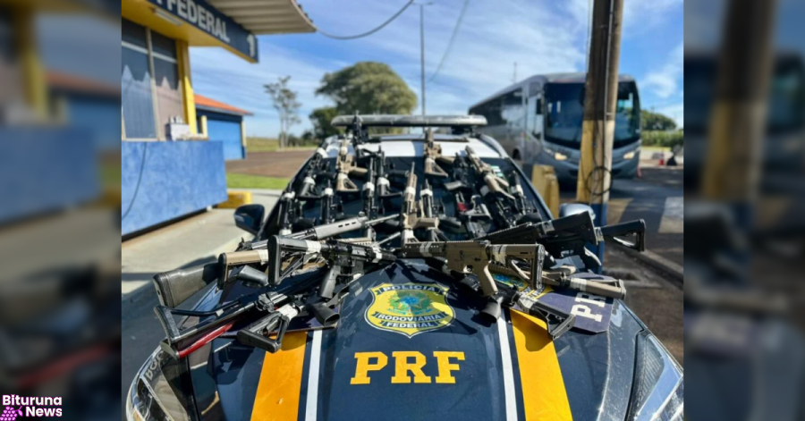 Cai número de mortes, mas dispara apreensão de medicamentos e armas nas rodovias do Paraná