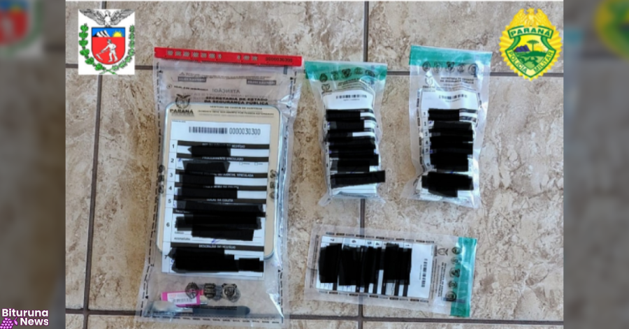 ROTAM apreende 90 gramas de cocaína e prende suspeito de tráfico em União da Vitória