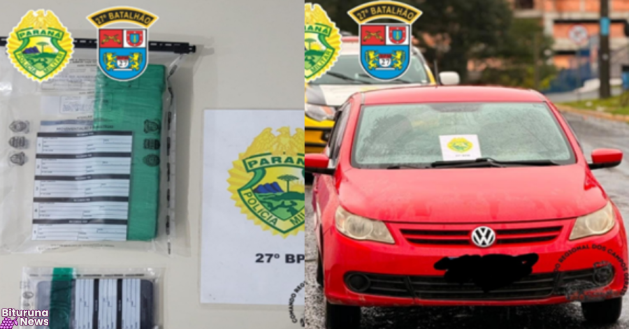 Polícia Militar prende cinco pessoas em série de ocorrências em União da Vitória; carro roubado é recuperado
