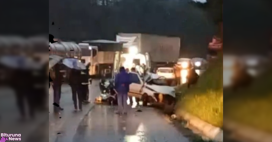 Acidente entre Uno e Voyage deixa quatro feridos na BR-153, em General Carneiro