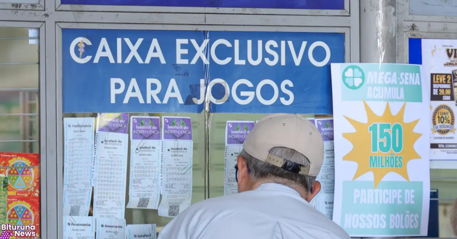 Mega-Sena acumula e prêmio sobe para R$ 150 milhões no sorteio de quinta-feira
