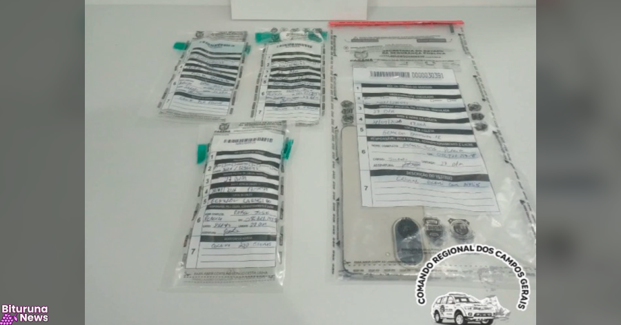 Ação conjunta da RPA, ROTAM e ROCAM prende casal com drogas em General Carneiro