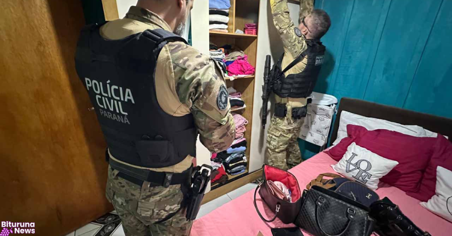 Megaoperação da PCPR cumpre 215 mandados contra organização criminosa em 3 estados
